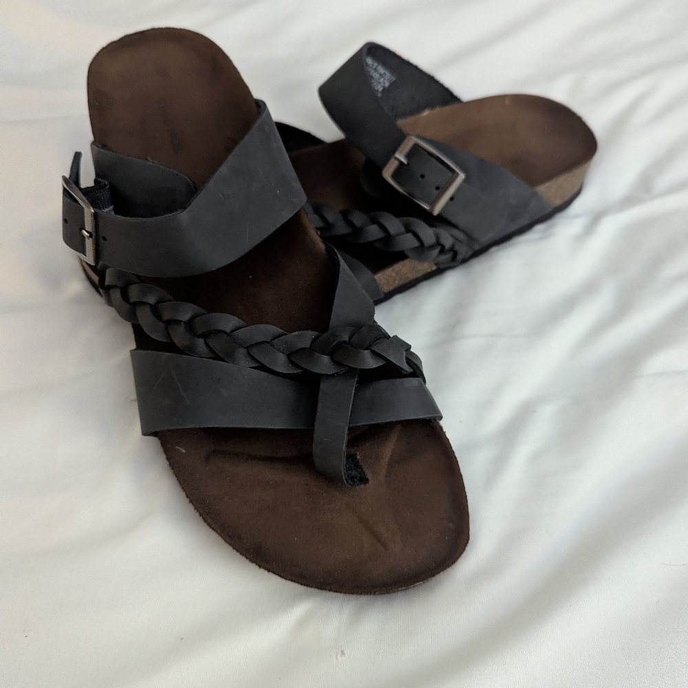 Women's Black Sonoma Sandals Sz. 9.5